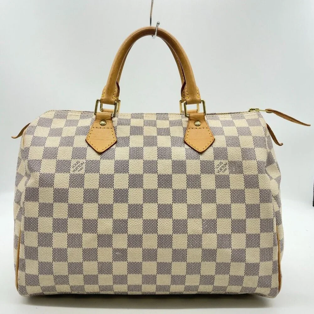 ❌SOLD❌ Authentic Louis Vuitton Damier Azur Speedy 30 Hand Bag - Picture 3 of 14